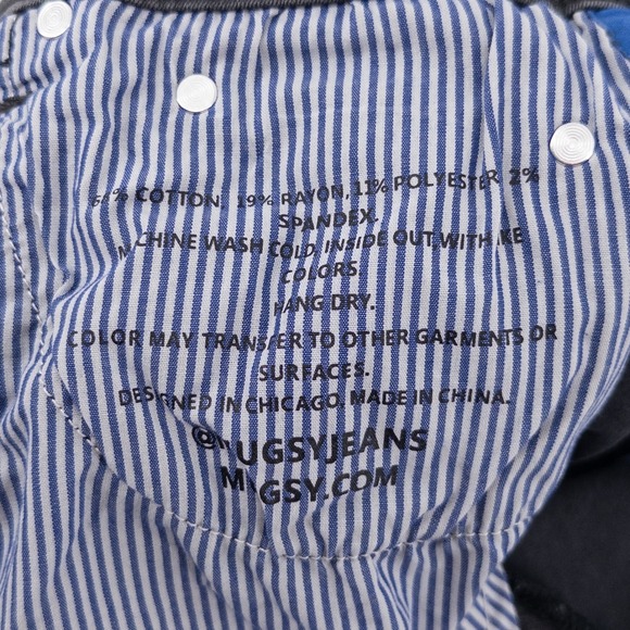 Mugsy‎ Willys Jeans Men's 40x30 (40x27 actual) Gray Denim Stretch Flex FLX3NDG - Picture 10 of 15